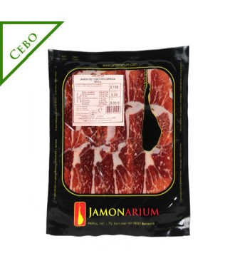 Jamón de Cebo Ibérico, 50% Raza Ibérica cortado 100g