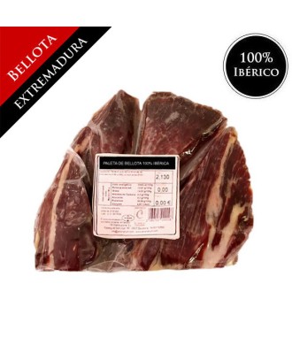 Bellota 100% pure Iberian Shoulder (Extremadura) - Pata Negra BONELESS - punta