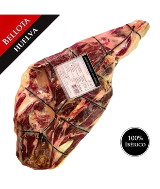 Jamón de Bellota 100% Ibérico (Huelva) - Pata negra - DESHUESADO