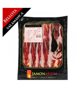 Bellota Iberico Shoulder (Salamanca), 100% iberian breed - Pata Negra sliced 100g