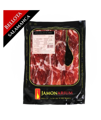 Jamón de Bellota 100% Ibérico (Salamanca) - Pata Negra cortado 100g